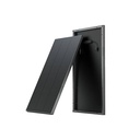 EcoFlow ZMS331 23 inch 100W Rigid Solar Panel, in Black