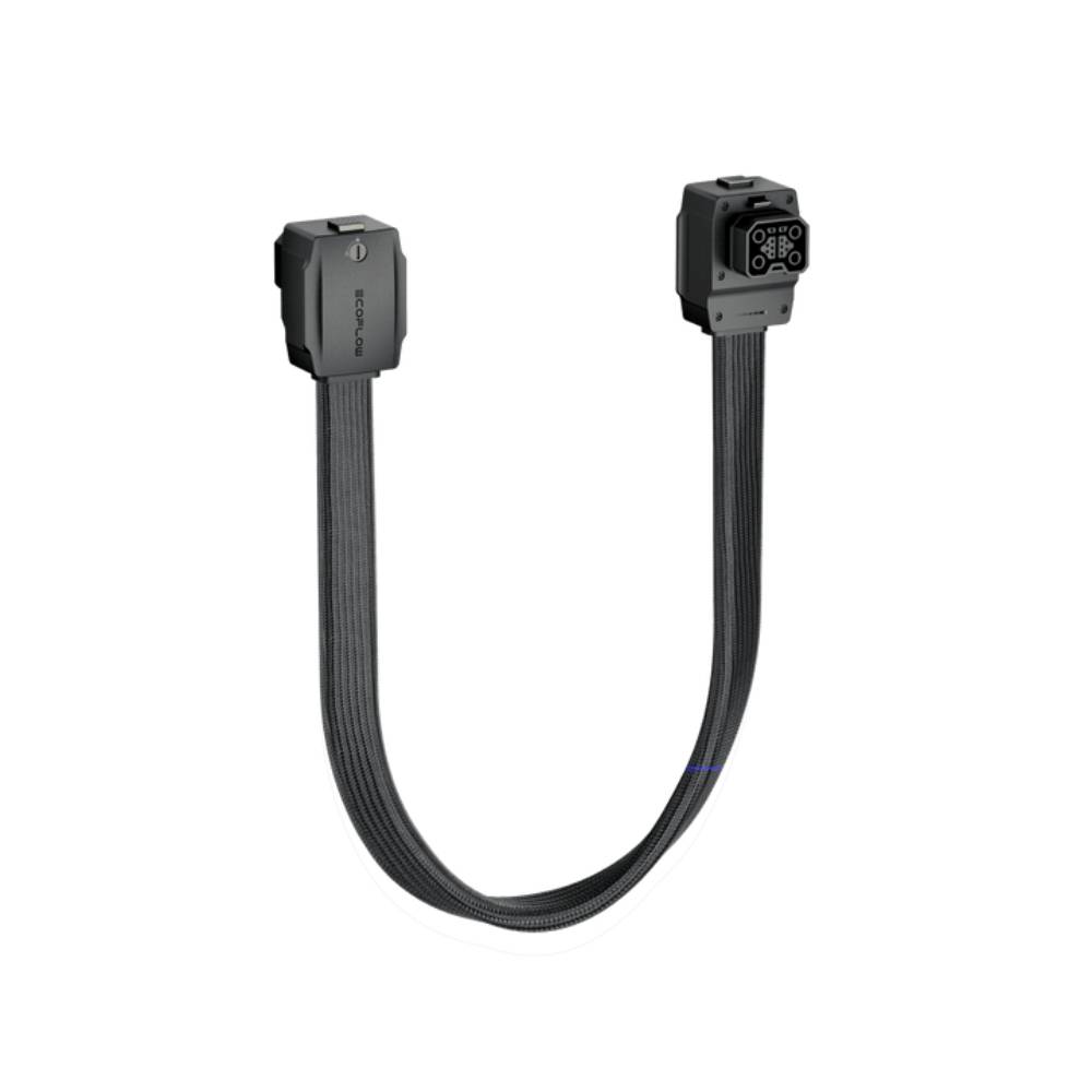 EcoFlow EFLDPUBatteryCable Battery Connection Cable, in Black