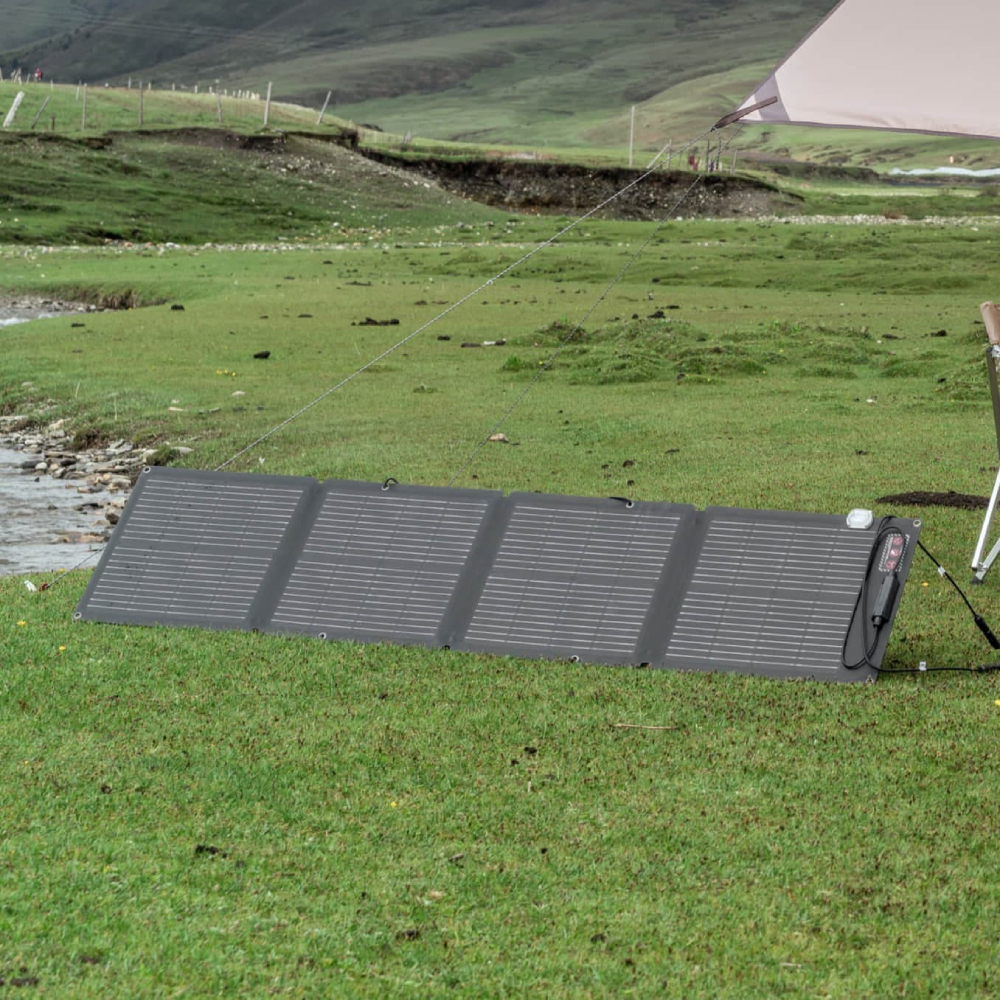 EcoFlow EFSOLAR110N 110W Portable Solar Panel, in Black