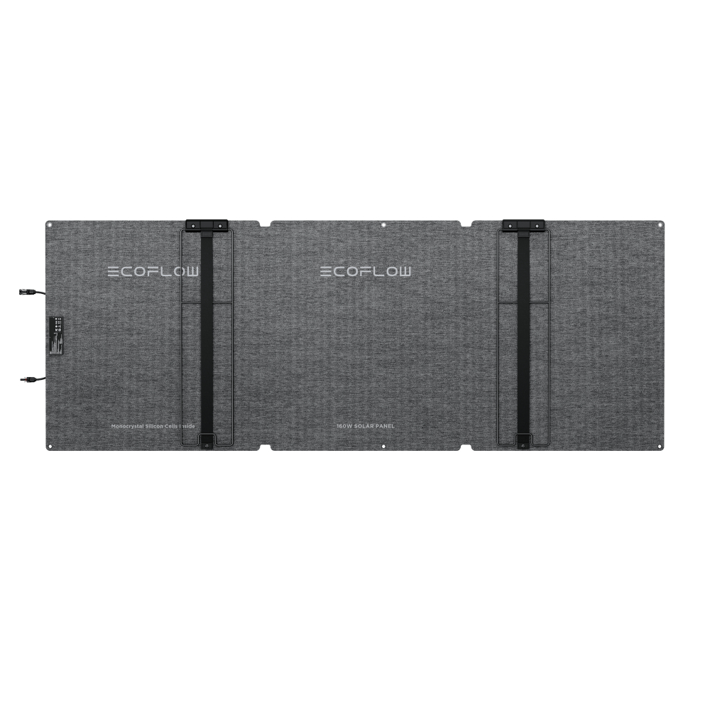 EcoFlow EFSOLAR160W 160W Portable Solar Panel, in Black