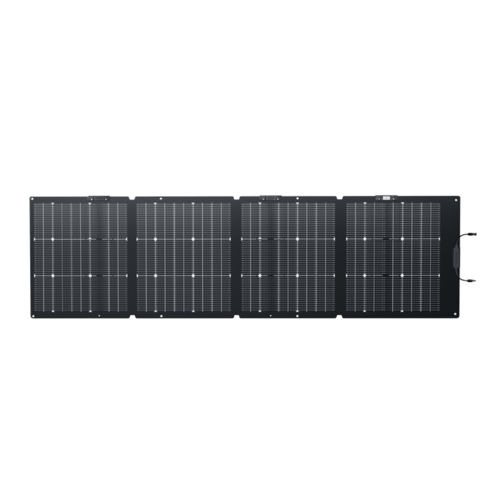 EcoFlow EFSOLAR220W 220W Bifacial Portable Solar Panel, in Black