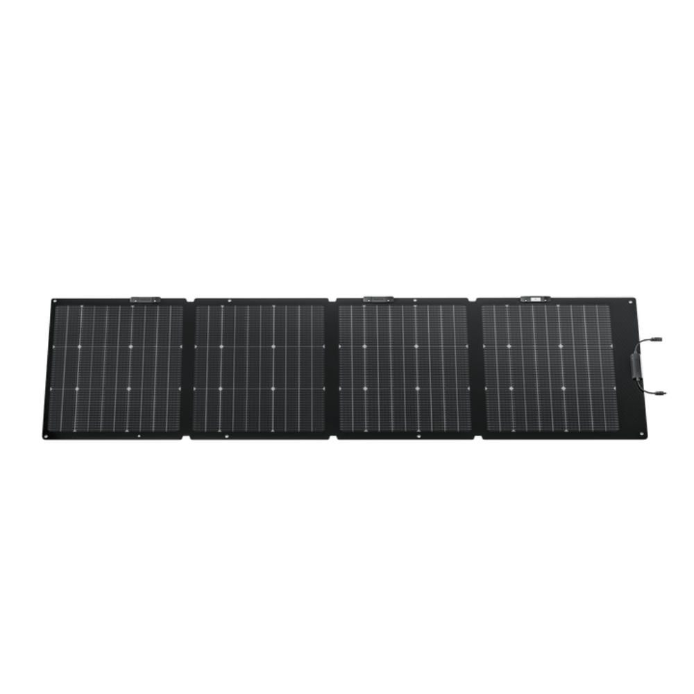 EcoFlow EFSOLAR220W 220W Bifacial Portable Solar Panel, in Black