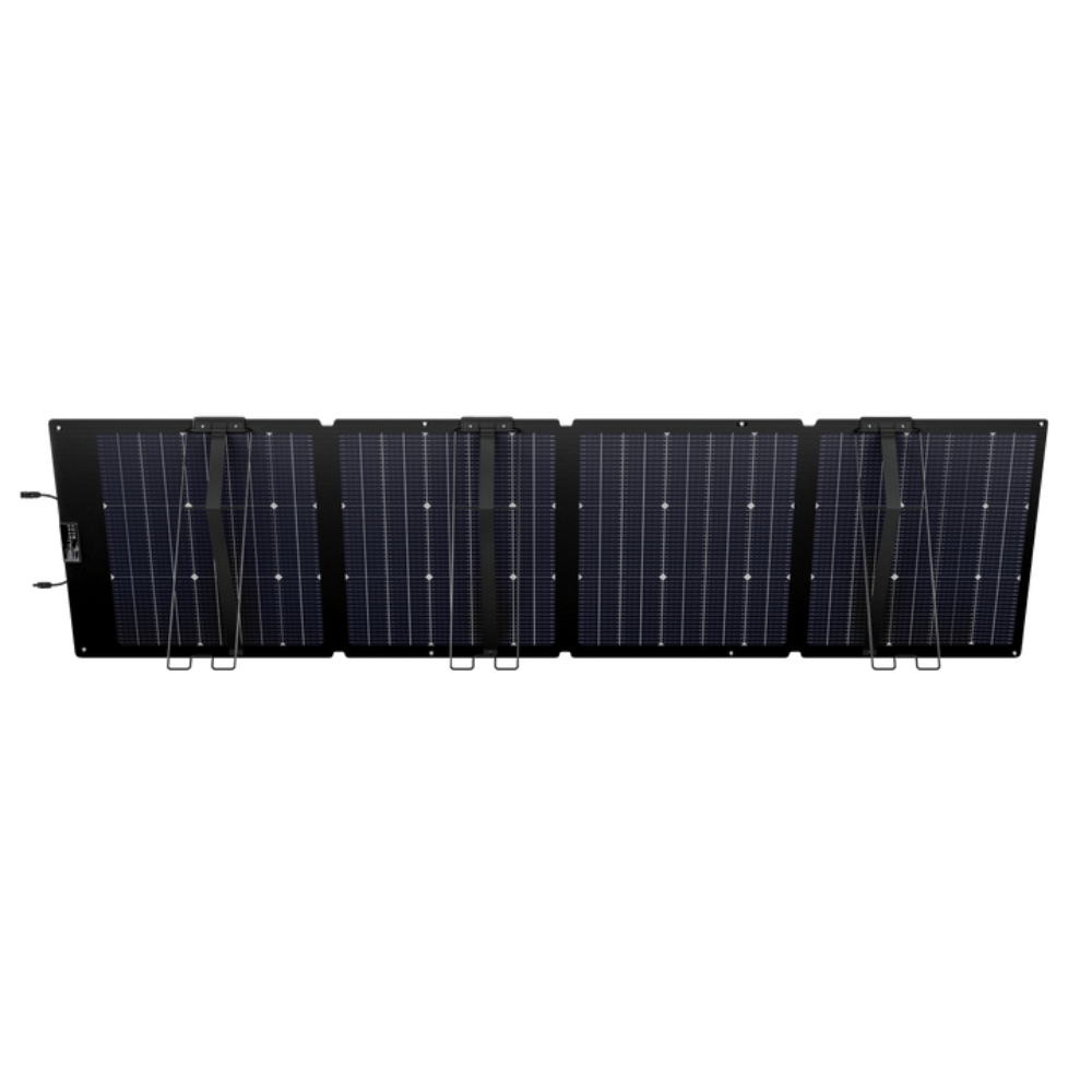 EcoFlow EFSOLAR220W 220W Bifacial Portable Solar Panel, in Black