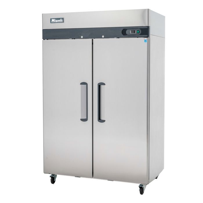 Migali C2RHC Competitor Series 52 inch Commercial 2-Door Reach-In Refrigerator with 49 cu. ft. Capacity, 1/3 Horsepower, in Stainless Steel