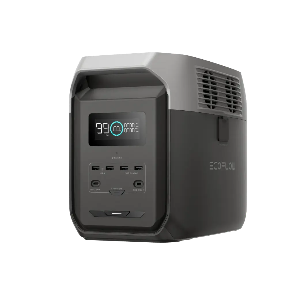 EcoFlow EFDELTA1500US DELTA 3 1500 Portable Power Station, in Black