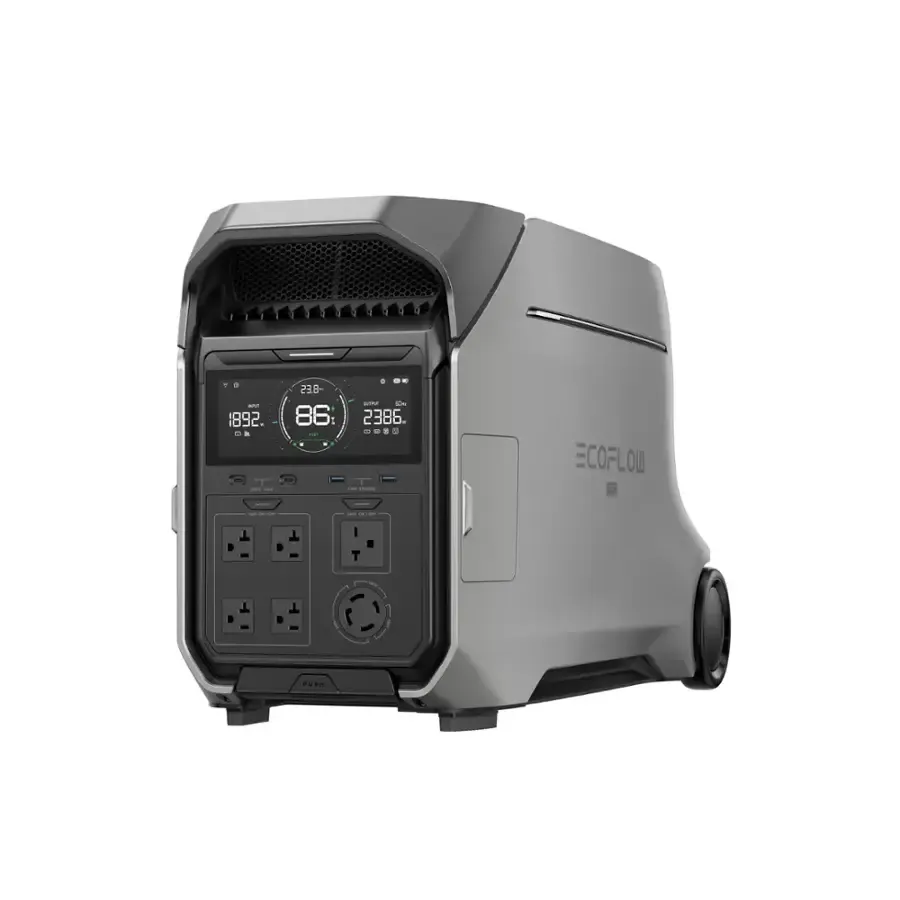 EcoFlow EFDELTAPRO3US DELTA Pro 3 Portable Power Station, in Black