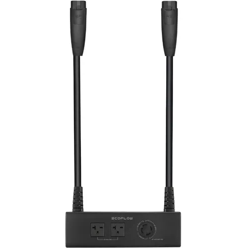 EcoFlow DELTAPROPRUS Double Voltage Hub (DELTA Pro), in Black