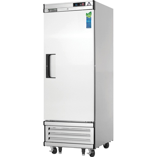 [EBWR1] Everest EBWR1 30 inch Commercial 1 Section Solid Door Bottom Mounted Upright Reach-In Refrigerator with 23 Cu. Ft. Capacity, 1/4 Horsepower, in Stainless Steel