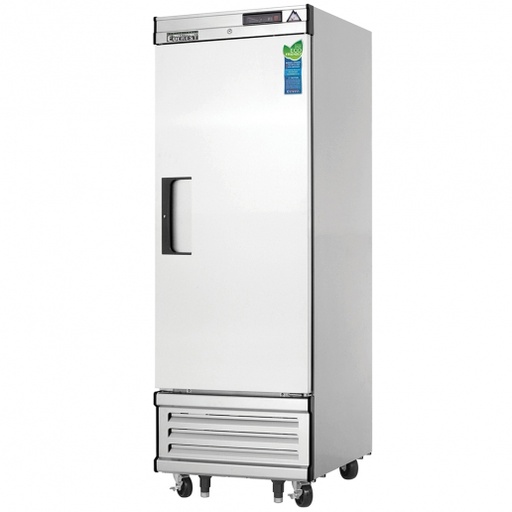 [EBF1] Everest EBF1 27 inch Commercial 1 Section Solid Door Bottom Mounted Upright Reach-In Freezer with 21 Cu. Ft. Capacity, 1/2 Horsepower, in Stainless Steel