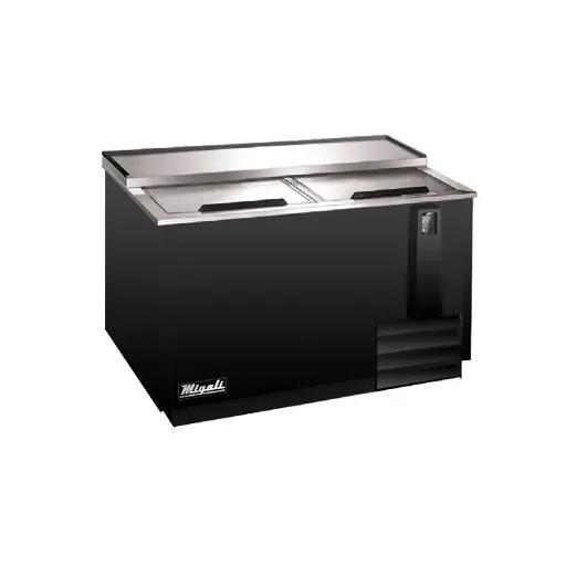 [CHBC50HC] Migali CHBC50HC Competitor Series 50 inch Commercial Horizontal Bottle Cooler with 13 cu.ft. Capacity, 1/3 Horsepower, in Stainless Steel