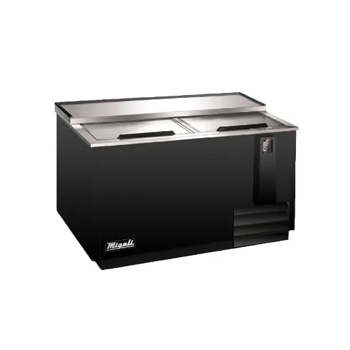 [CHBC65HC] Migali CHBC65HC Competitor Series 65 inch Commercial Horizontal Bottle Cooler with 18 cu. ft. Capacity, 1/3 Horsepower, in Stainless Steel