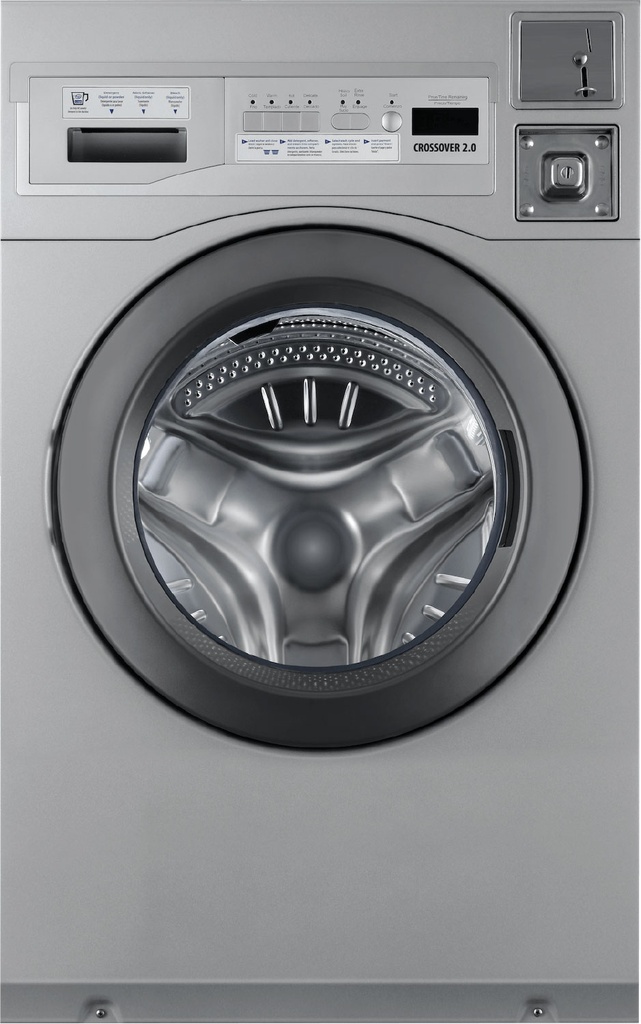 Crossover 2.0 WHLFP817C2 Commercial Soft Mount Washer with 22 lb or 3.5 cu. ft. Capacity, Energy Star, ADA Compliant 