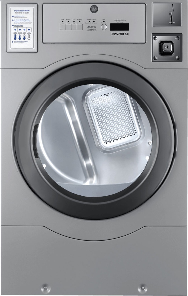 Crossover 2.0 DLHF0817GC2 Stand-Alone Gas Dryer with 22 lb or 7 cu. ft. Capacity, ADA Compliant, Proposition 65 Compliant 